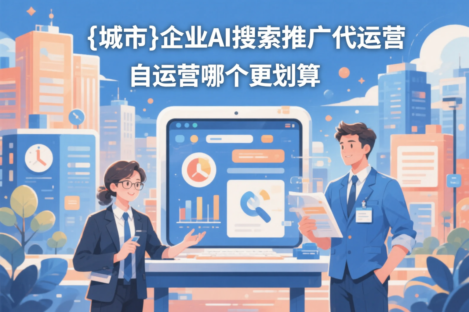 安徽企业AI搜索推广代运营和自运营哪个更划算