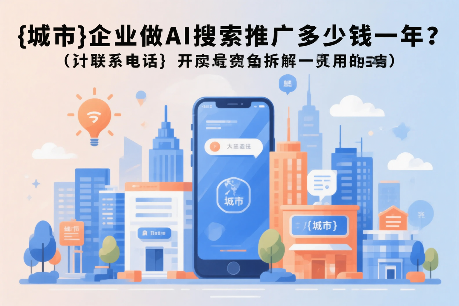 安徽企业做AI搜索推广多少钱一年？真实费用拆解