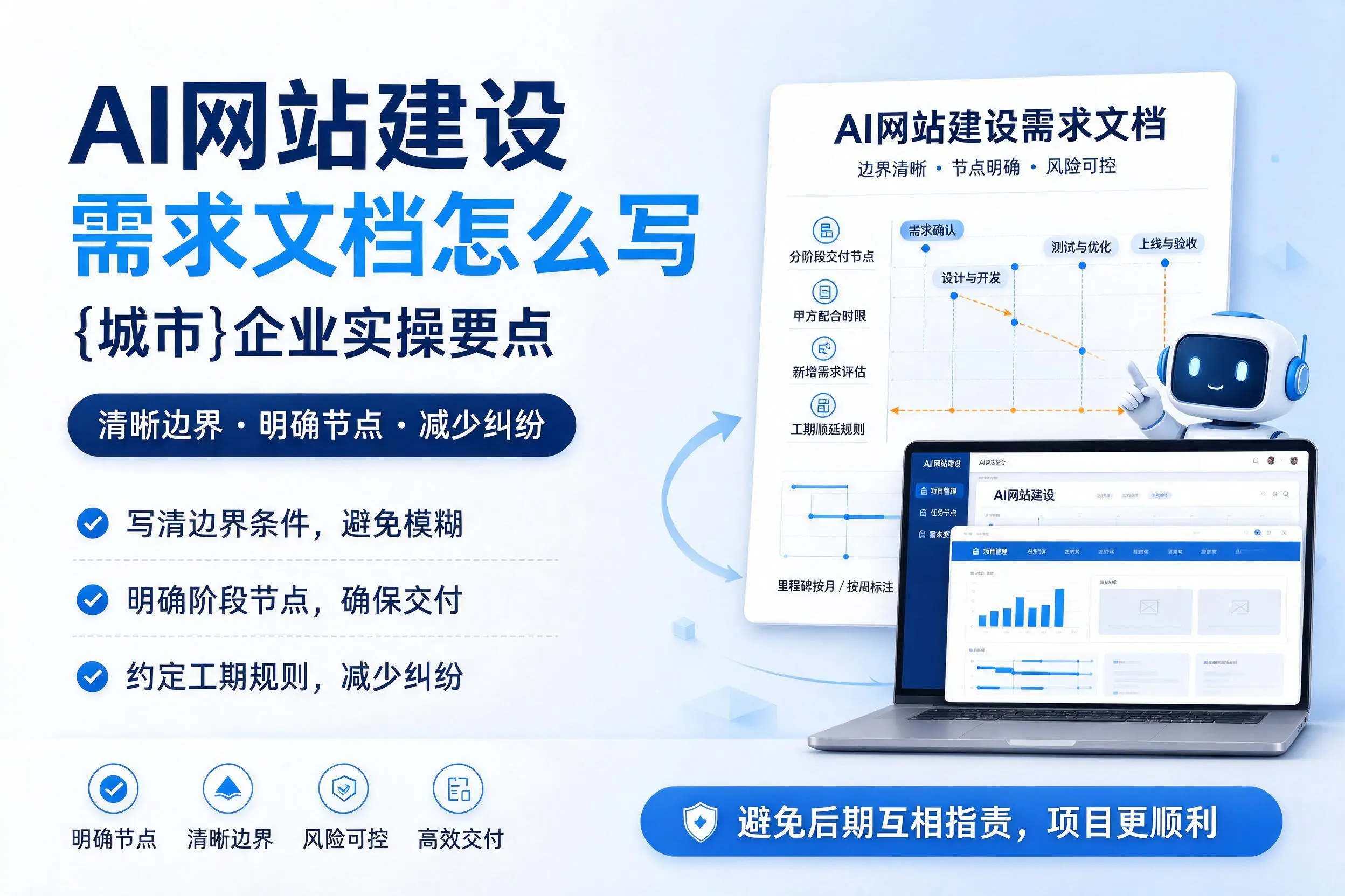 AI网站建设需求文档怎么写,安徽企业实操要点